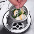 1/3Pcs Stainless Steel Mesh Sink Strainer Filter High Density Handle Sink Filter Kitchen Drainer Drain Hole Filter Trap Waste Screen. 