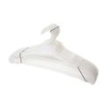 High quality plastic hangers White hanger 16inch (12pcs/set) cod. 