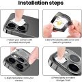 LP iPhone Camera Lens Protector For 16 15 14 13 12 11 Pro Max Camera Tempered Glass Full Coverage Case Clear Camera Lens Shield Film 9H Premium Protection. 