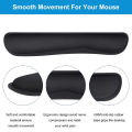 【IKE】Comfortable Wrist Support Ergonomic Mice Mat Mouse Mat Keyboard Pad Wrist Rest Memory Foam. 