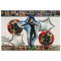 5pcs mrvel Captain Balloons happy Birthday Party Decoration. 
