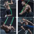Pull Up Rubber Bands Resistance Bands Set Training Loop Bands with Handles Door Anchor Workout Exercise Fitness Power Bands. 