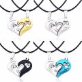 couple necklace necklace for women 2 PCS Best Friends Necklace Jewelry Yin Yang Tai Chi Pendant Couples Paired Necklaces amp;Pendants Unisex Lovers Valentine 39;s Gift. 