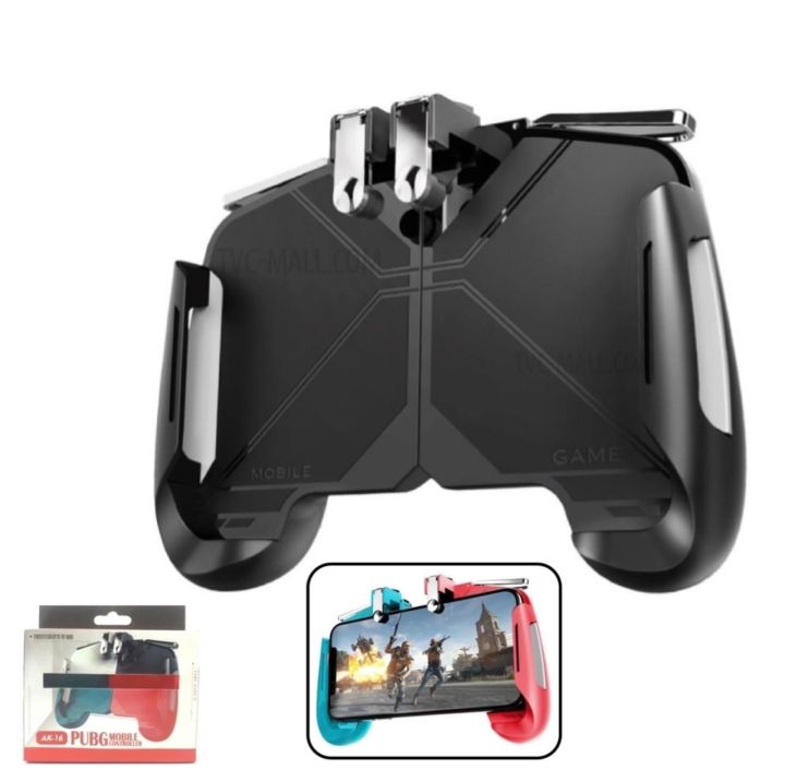 Colorful AK16 Gamepad for PUBG Mobile Game L1R1 Trigger Fire Button Shooter Controller For iphone Android Phone Gaming Joystick