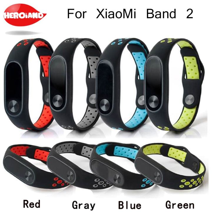 For Xiaomi Mi Band 2 Strap Bracelet Colorful Silicone Strap Wristband Replacement Smart Band Accessories For Mi Band 2 Silicone