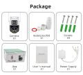 8MP 4K PTZ WiFi IP Camera Security Protection Dual Lens Screen Color Night Vision Auto Track CCTV Surveillance Camera ICSEE APP WD. 