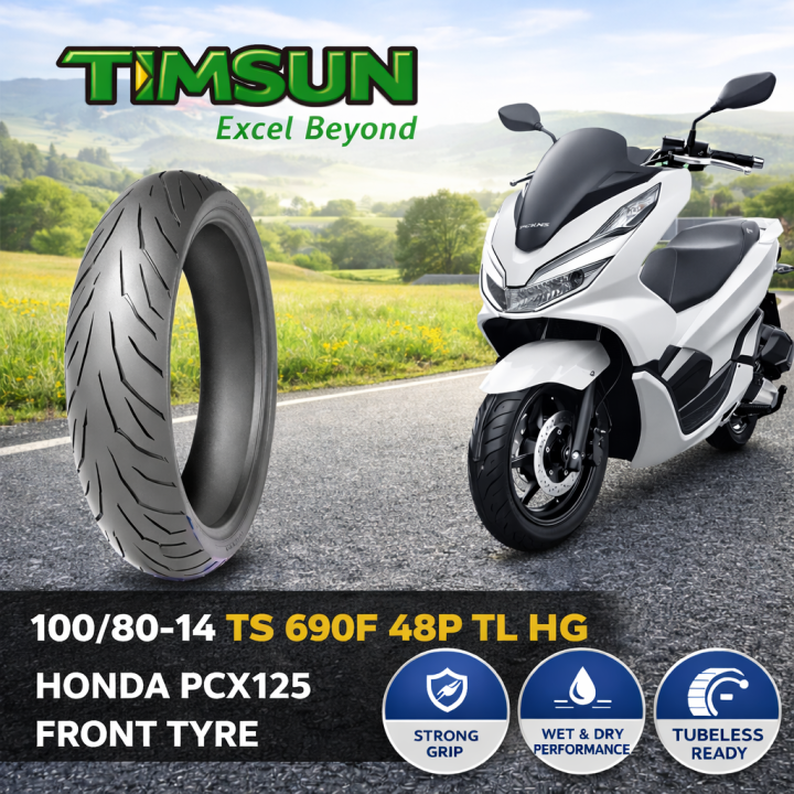 Timsun 100/80-14 TS 690F 48P TL HG