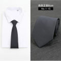 Men Solid Classic Ties Formal Striped Business 8Cm Slim Necktie For Wedding Tie Skinny Groom Cravat. 