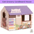 GUN PET Xmas Cat House Cat Tree Shop Scratcher Board Christmas Claw Mainan Kucing Rumah Kedai Cat Bed 猫抓板猫窝商店街. 