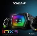 SONICGEAR IOX 3 | STEREO BLUETOOTH 5.0 | 2.1 SPEAKER SYSTEM | TOTAL SYSTEM POWER 12 RMS. 