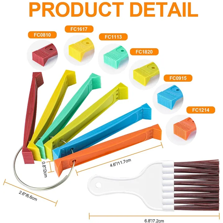 FCR6%20Ring%20Fin%20Comb%20Set,%20Air%20Conditioner%20Fin%20Comb%20Straighten%20Evaporator%20Condensor%20Coils,%20AC%20Fin%20Comb%20Straightener%20-%20Image%205