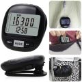 3D Walking Pedometer Portable Step Counter with Clip Strap Walking Step Counter 7 Days Memory for Kids Seniors. 