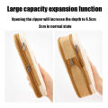Elegant Pen Sleeve Large Capacity Pen Case High-quality Stationery Storage Trendy Pencil Holder Pencil Pouch. 
