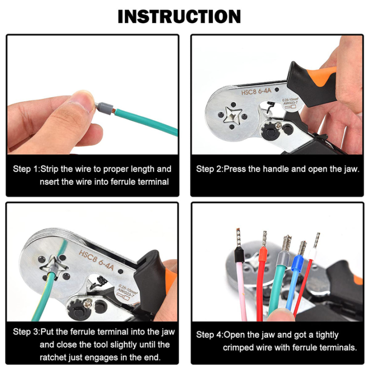 Wire Ferrules Connector Terminals Kit Insulated End Set 1200PCS ...