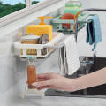 Multipurpose Sink Storage Rack Soap Holder Soap Rack Shelves Sink Organizer Sink Soap Holder Tea Towel Hanger. 