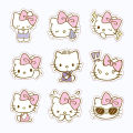 10/20/40pcs Anime Hello Kitty Kawaii Girls Graffiti Luggage Phone Case Lap Waterproof Cute Sticker Decals Kids Toy. 