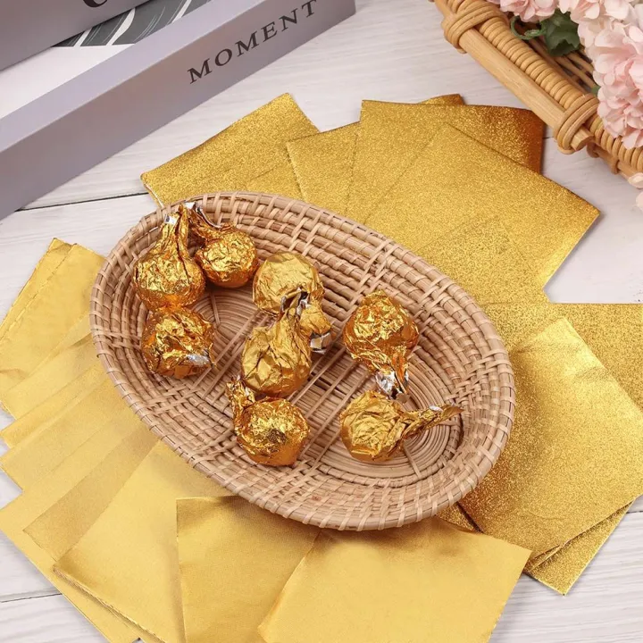 100%20pcs%20DIY%20Metal%20Embossing%20Decoration%20Gilded%20Tin%20Food%20Baking%20Wrapping%20Paper%20Package%20Paper%20Candy%20Chocolate%20Aluminum%20Foil%20-%20Image%208