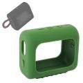 For JBL GO3 Speaker Silicone Cover Portable Protective Case with Carabiner. 