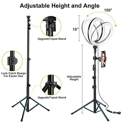 10%20Inch%20Selfie%20Ring%20Light,%20LED%20Ring%20Light%20with%20Tripod%20Mount%20and%20Phone%20Holder,%20Desktop%20Circle%20Light%20for%20YouTube%20Video,%20TikTok,%20Live%20Stream,%20Makeup%20-%20Beauty%20Ring%20Light%20for%20iPhone%20and%20android%20cell%20phone%20-%20Image%203