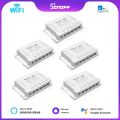 Sonoff 4CH R3/ 4CH PRO R3 4 Gang Wi-Fi Smart Switch Module Voice Control Interlock Inching Control via eWeLink APP Support Alexa. 