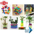 Bag Home Decor Pearl Shaped Crystal Soil Water Beads Bio Gel Ball For Flower/Weeding Mud Grow Magic Jelly Balls. 