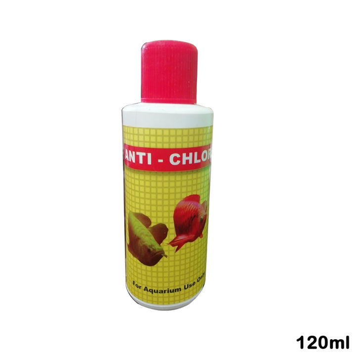 Anti Chlorine Aquarium Fish Tank Water Conditioner 120ml