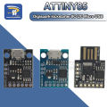 ATTINY Blue Black TINY85 Digispark Kickstarter Micro Development Board ATTINY85 module for Arduino IIC I2C USB ATTINY45. 