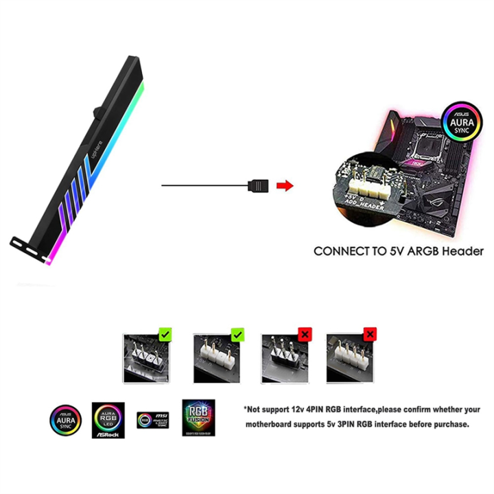 RGB%20Graphics%20Card%20GPU%20Brace%20Graphics%20Card%20Bracket%20Motherboard%20Support%20Bracket%20-%20Image%204