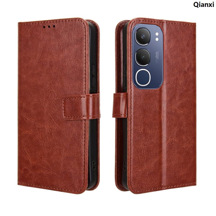 Qianxi%E3%80%902025%20Version%E3%80%91%20PU%20Back%20Cover%20Casing%20For%20Vivo%20Y19S%20Y%2019S%204G%20Phone%20Case%20-%20Image%208