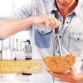 Potato Masher Stainless Steel, Masher Kitchen Tool, Potato Masher Hand for Making Mashed Potatoes, Vegetables and Fruits, Black. 