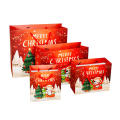 Gift Wrapping Bags Snowman Handbag Santa Claus Handbag Storage Bag Paper Gifts Bag Christmas Gifts Bag Paper Handbag. 