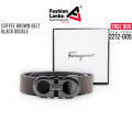 FERRAGAMO Men's Plain Belt Fashion Men's Belt Unisex Belt With Box New Arrival Best For Gift Casual Belt Office Belt. 