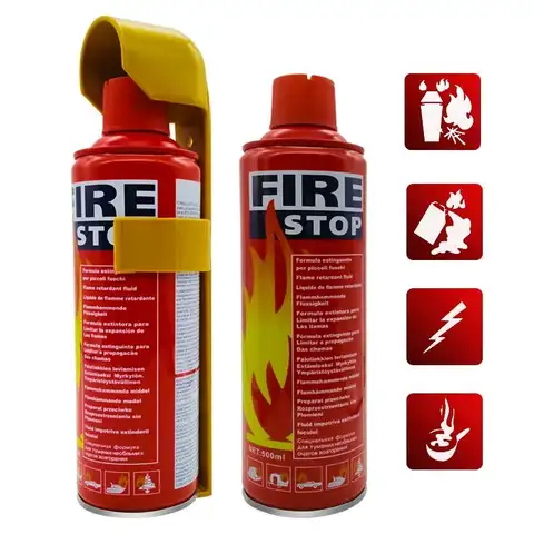 Firestop Spray Safety (Red, 500ml)