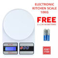 10kg/1g Digital LCD Electronic Kitchen Scale (SF-400) with Free AA Battery. 