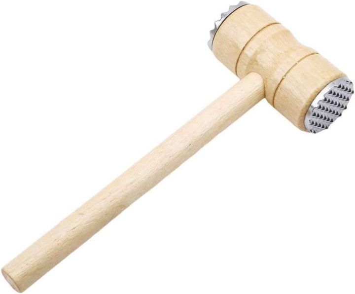 Wooden%20Meat%20Tenderizer%20Hammer%20Double%20Sided%20Aluminum%20Meat%20Hammer%20Kitchen%20Tool%20for%20Chicken%20Steak%20Pork%20Veal%20-%20Image%208