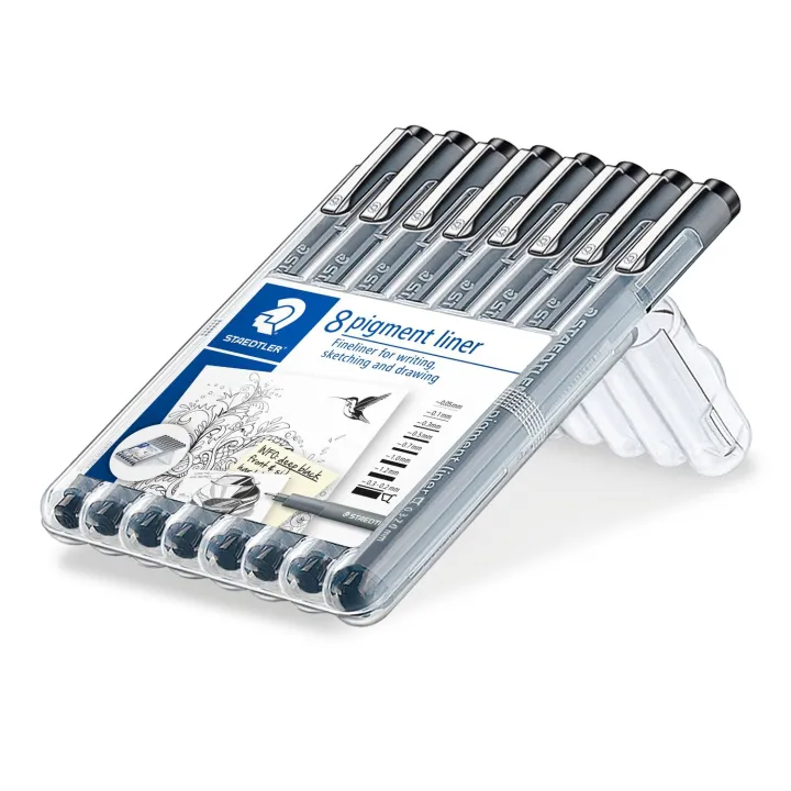STAEDTLER® 308 SB8 PIGMENT liner 8 set