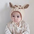 Autumn Winter Toddler Infant Knitted Baby Hat Adorable Rabbit Long Ear Hat Baby Bunny Beanie Cap Newborn Photo Props Thickened. 