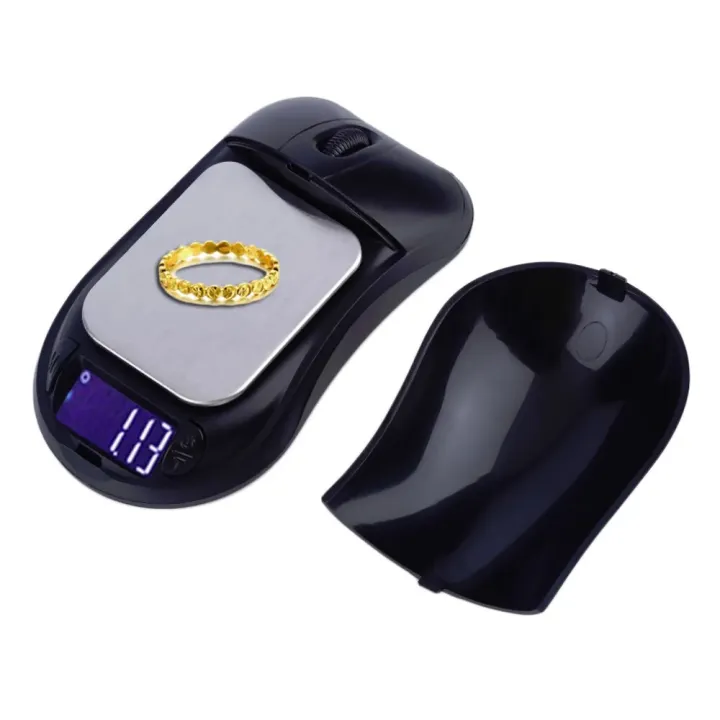 Computer Mouse Scale 1 Pc 100g x 0.01g Mini Digital Pocket Scale Portable Precision Scales ...