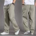 Sports Pants Men's Trousers Spring New Oversized Slacks Men's Outdoor Overalls plus-Sized plus Size Men's Pants. 