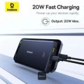 Baseus Lipow Dual-Cable Power Bank with Digital Display 20000mAh 22.5W. 