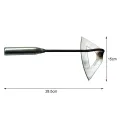 Hollow Hoe High Durability Anti-deform Iron Small Hoe Durable Edge Gardening Tools for Home. 