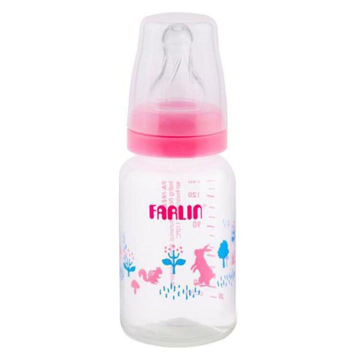 Farlin PP Standard Neck Feeder 140ml  BPA FREE Anti-Colic Silicone Nipple 0+ Months Nipple
