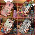 Chinese style protective Phone Case For Samsung Galaxy A520/A5 2017 Dirt-resistant Back Cover Kickstand ring Lanyard. 