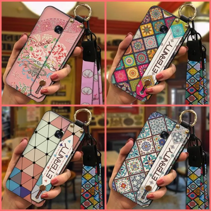 Chinese%C2%A0style%20protective%20Phone%20Case%20For%20Samsung%20Galaxy%20A520/A5%202017%20Dirt-resistant%20Back%20Cover%20Kickstand%20ring%20Lanyard%20-%20Image%203