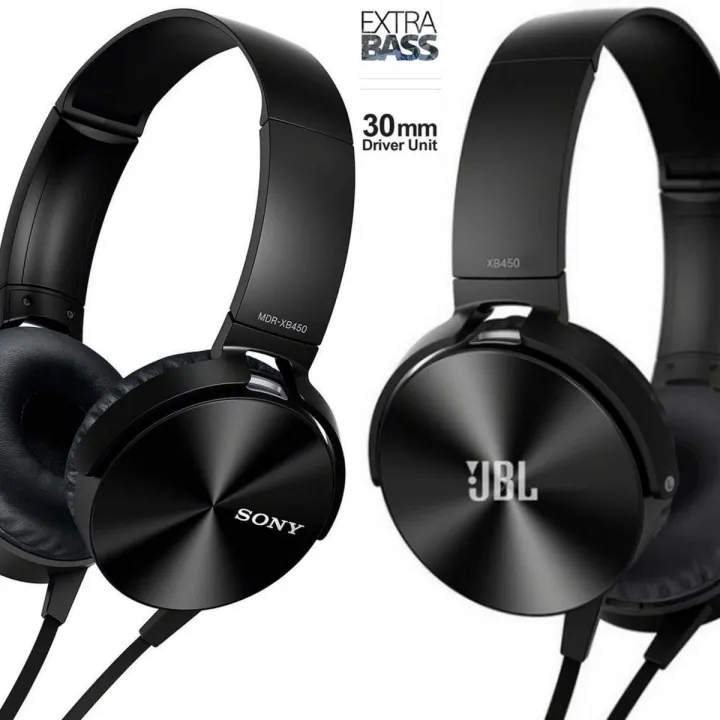 So-ny%20JBL%20Earphones%20Over%20The%20Head%20Headphones%20Hands%20free%20XB450%20XB550%20Extra%20Bass%20-%20Image%203