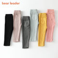 Bear Leader Baby Girls Leggings Cotton Pants 2022 Spring Autumn Kids Girls Pants Fashion Solid Long Trousers Children's Pants. 
