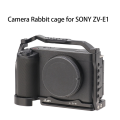 ZV-E1 Camera Rabbit Cage Expansion Frame Kit Vertical Handle Rabbit Cage Camera Rabbit Cage Durable Easy Install. 