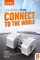 LDNIO Z4 Universal Travel Adapter EU US UK AU 4 In 1 International Multi Plug Adapter Wall Socket. 