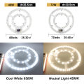220v Led Ceiling Module 12w 18W 24W 36W 48W 72W LED Panel Panel Replacement Ceiling Fan Wall Lamp Module. 