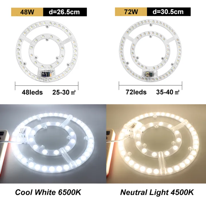 220v%20Led%20Ceiling%20Module%2012w%2018W%2024W%2036W%2048W%2072W%20LED%20Panel%20Panel%20Replacement%20Ceiling%20Fan%20Wall%20Lamp%20Module%20-%20Image%202